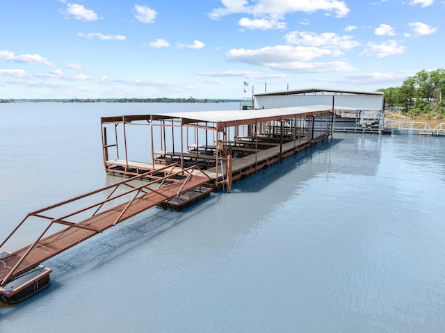 791 Cedar Oak Dr, Pottsboro, TX 75076 - dock area with a water view