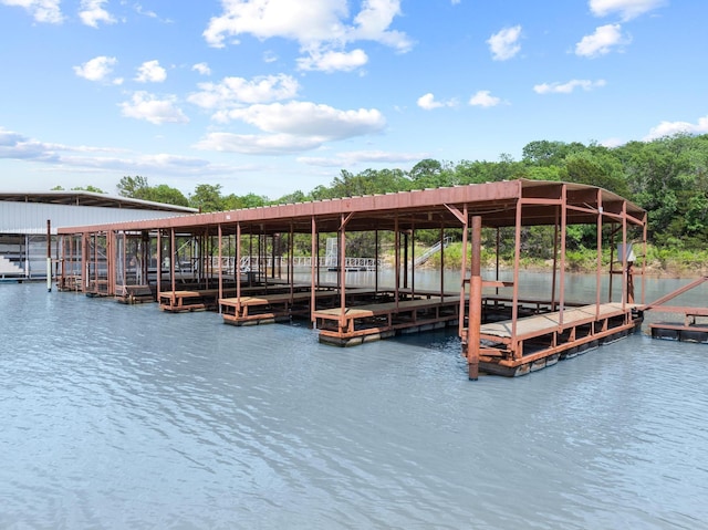 791 Cedar Oak Dr, Pottsboro, TX 75076 - dock area with a water view