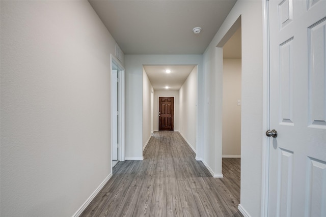 1609 Silas Dr, Forney, TX 75126 - corridor with wood finished floors and baseboards