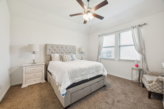 152 Whitetail Way, Caddo Mills, TX 75135 - bedroom featuring carpet flooring, baseboards, and a ceiling fan