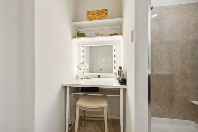 152 Whitetail Way, Caddo Mills, TX 75135 - bathroom with a shower stall and vanity