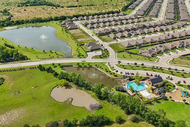 152 Whitetail Way, Caddo Mills, TX 75135 - aerial perspective of suburban area featuring a nearby body of water