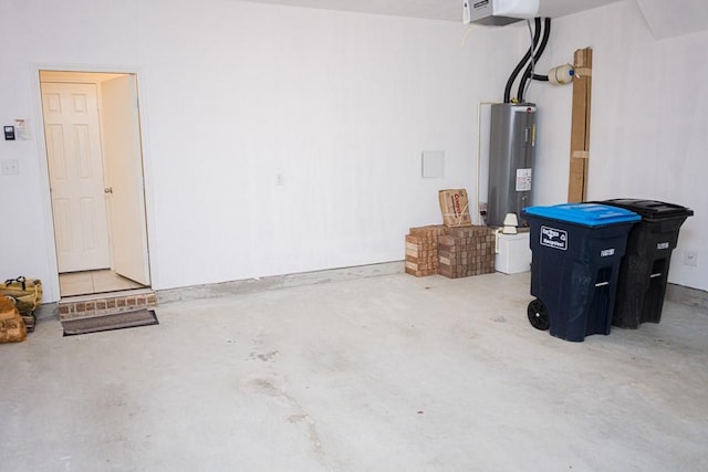 2225 Bernese Ln, Fort Worth, TX 76131 - garage with water heater and a garage door opener