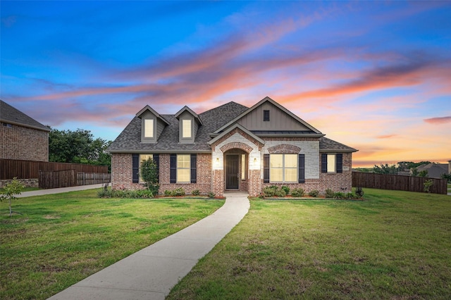 517 Fenwick Dr, Sunnyvale, TX 75182 - view of front of property featuring brick siding and a shingled roof