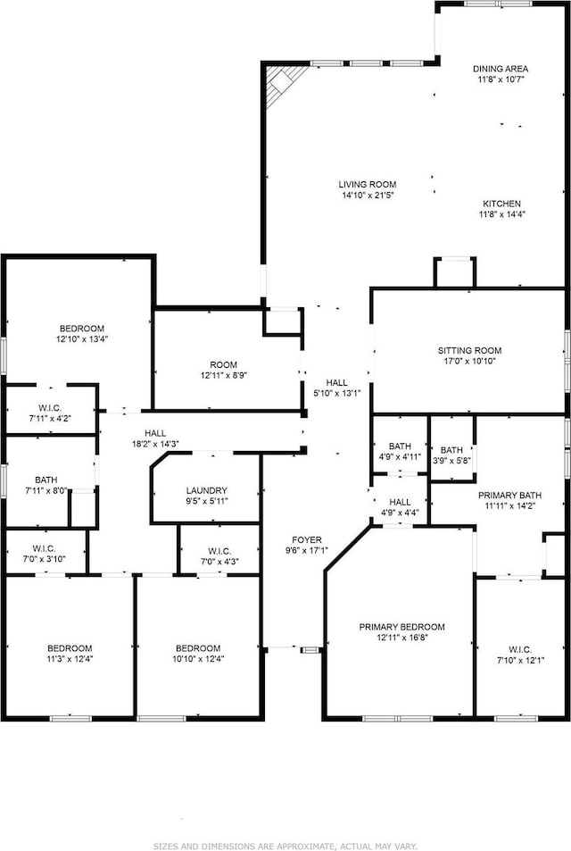 517 Fenwick Dr, Sunnyvale, TX 75182 - home floor plan