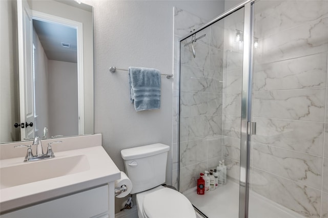 1502 Wild Indigo Dr, Mansfield, TX 76063 - full bath with vanity, toilet, and a shower stall