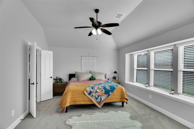 1621 Whispering Trail Dr, Waxahachie, TX 75165 - bedroom featuring lofted ceiling, carpet flooring, multiple windows, and baseboards