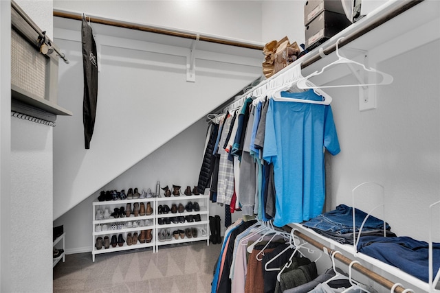 1621 Whispering Trail Dr, Waxahachie, TX 75165 - walk in closet with carpet floors