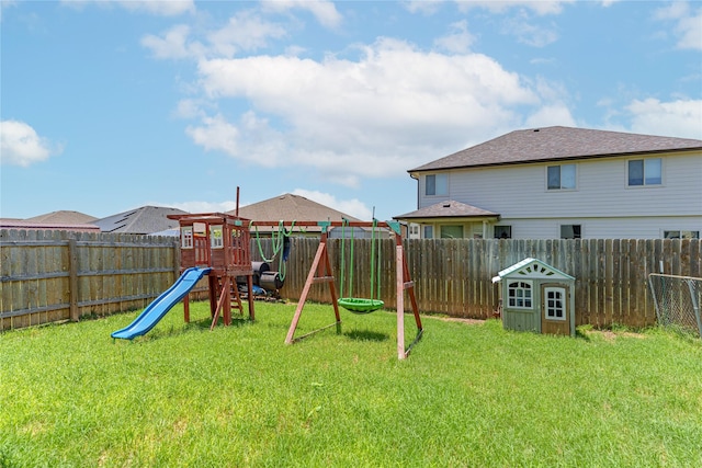 11212 Haviture Way, Waco, TX 76708 - view of yard featuring a playground
