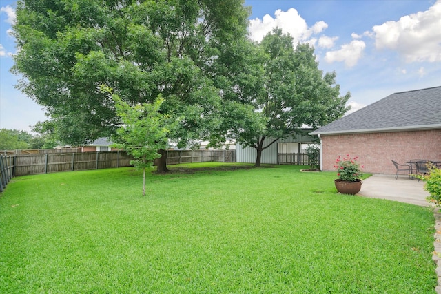 221 Country View Ln, Crandall, TX 75114 - view of yard featuring a patio area