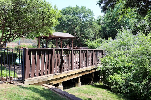 5616 Preston Oaks Rd Unit 508, Dallas, TX 75254 - deck featuring a gazebo