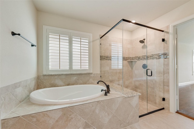 1207 Glasbury Glen Way, Forney, TX 75126 - full bath featuring a bath and a stall shower