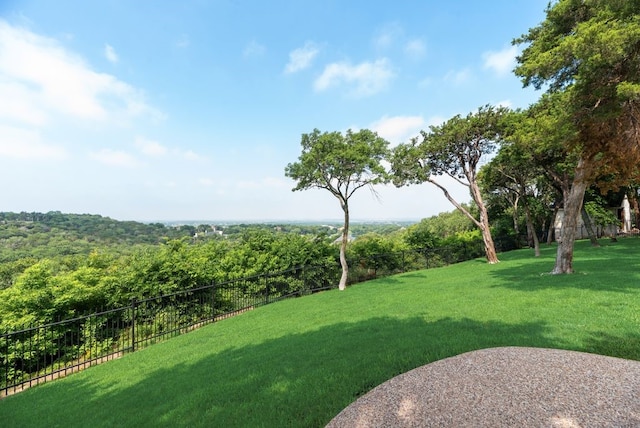 842 Bluff Ridge Dr, Cedar Hill, TX 75104 - view of yard featuring a wooded view