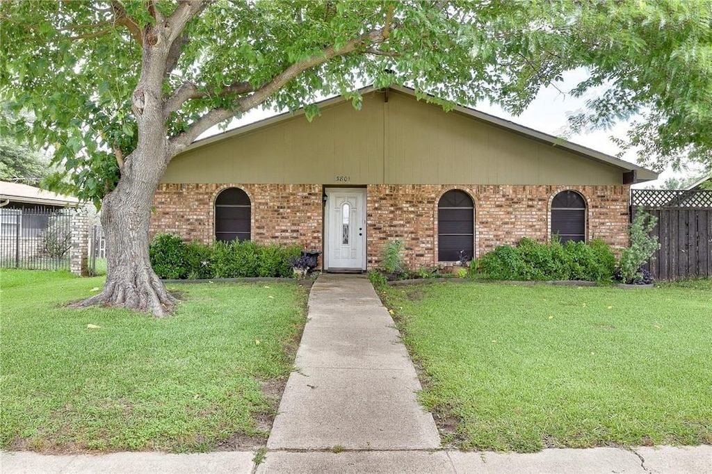 3801 Guthrie Rd, Garland, TX 75043 - view of front of home with brick siding