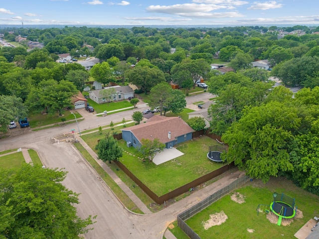1413 Rockbrook St, Lancaster, TX 75134 - bird's eye view