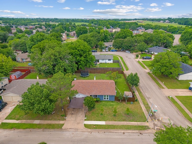 1413 Rockbrook St, Lancaster, TX 75134 - aerial perspective of suburban area
