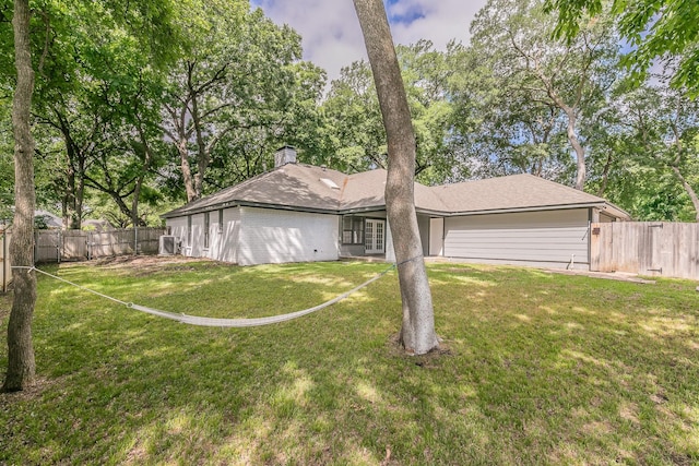 1103 Teakwood Dr, Duncanville, TX 75137 - view of front facade featuring a chimney