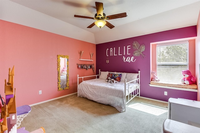712 Saddleway Dr, Fort Worth, TX 76179 - bedroom with carpet floors and a ceiling fan