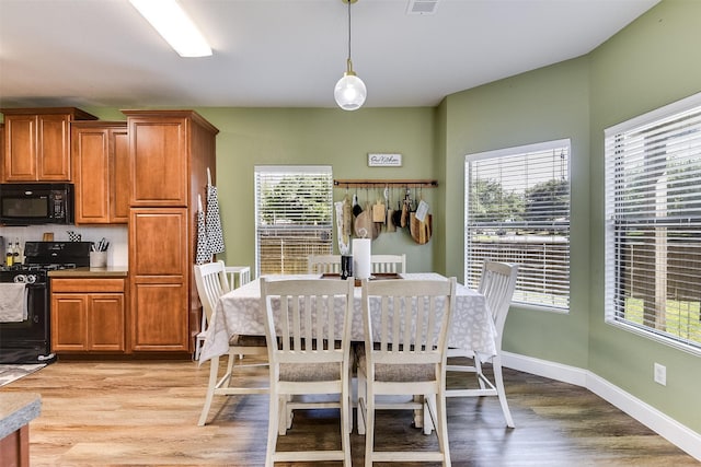 712 Saddleway Dr, Fort Worth, TX 76179 - dining room featuring healthy amount of natural light and light wood finished floors