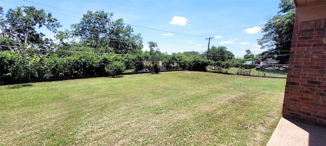 6121 Over Lake Dr, Fort Worth, TX 76135 - view of yard