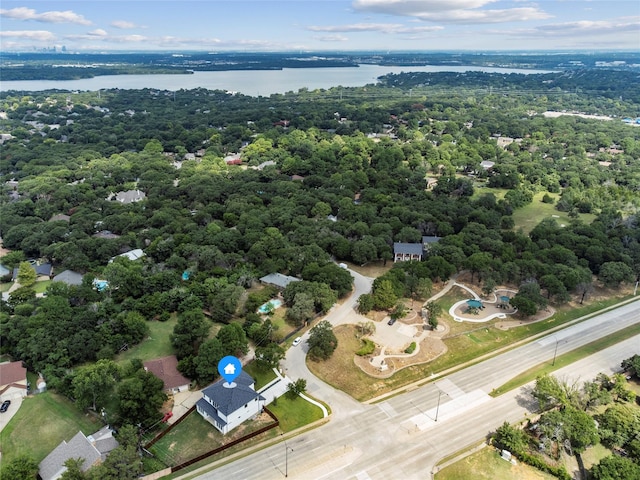 3620 Quail Ln, Arlington, TX 76016 - bird's eye view of a nearby body of water