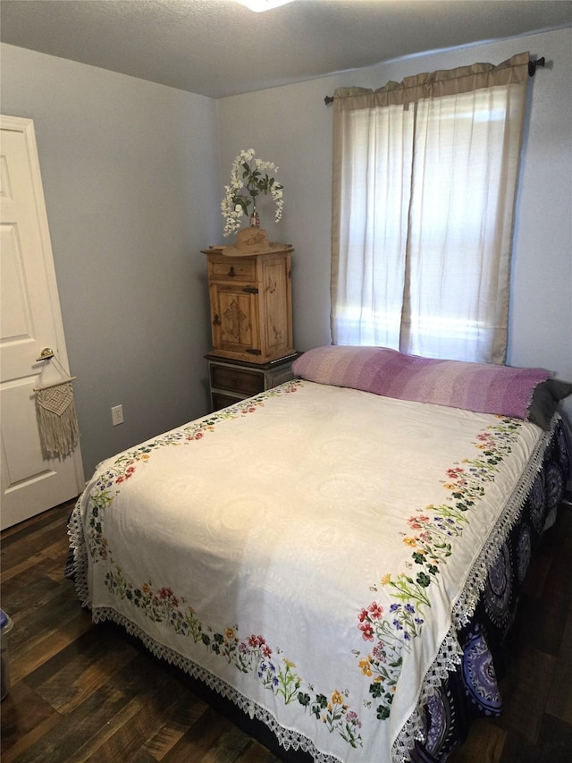 306 S Allen St, Boyd, TX 76023 - bedroom featuring dark wood-style floors