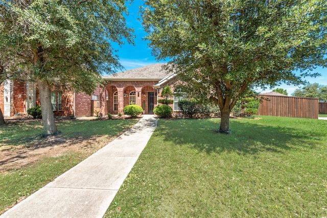 13293 Grayhawk Blvd, Frisco, TX 75033 - view of front of property with brick siding and a shingled roof