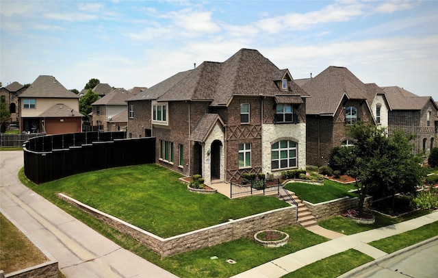 5029 E Province Pl, Irving, TX 75038 - french country inspired facade featuring a residential view and brick siding
