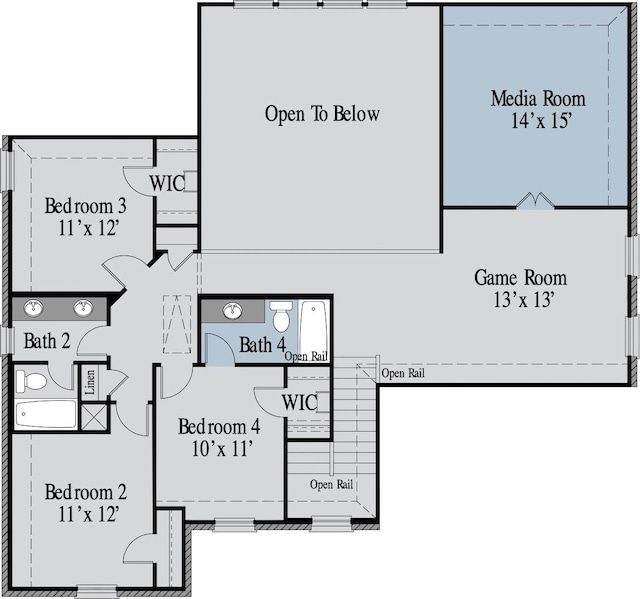 213 Yaupon Holly St, Lavon, TX 75166 - home floor plan