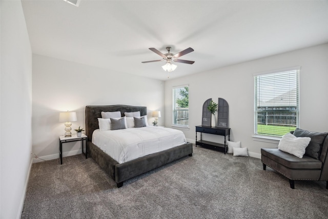 6217 Cheshire St, Celina, TX 76227 - bedroom featuring carpet floors, baseboards, and ceiling fan
