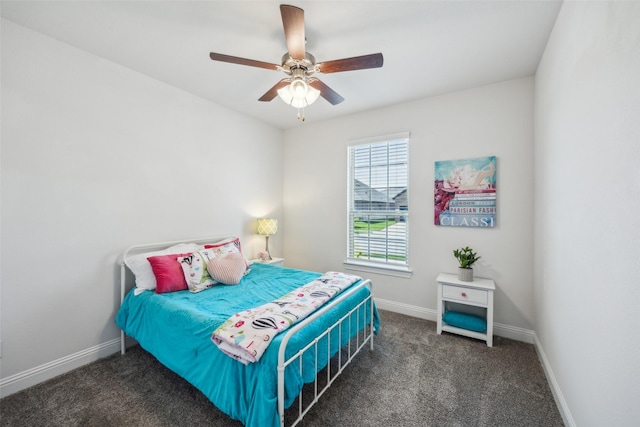 6217 Cheshire St, Celina, TX 76227 - carpeted bedroom with baseboards and a ceiling fan