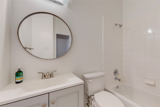 2728 Gull Lake Dr, Plano, TX 75025 - full bath featuring toilet, vanity, and shower / bathtub combination