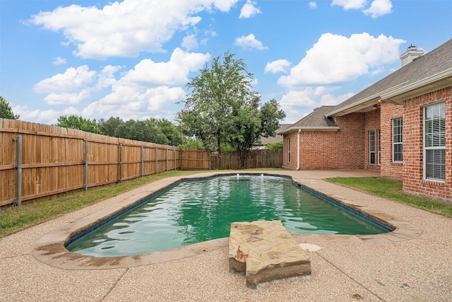 1405 Gunnison Dr, Waco, TX 76712 - view of pool with a fenced backyard and a patio area