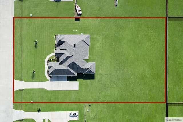 8220 Stonewall Dr, Waxahachie, TX 75167 - view of property location featuring property boundaries highlighted