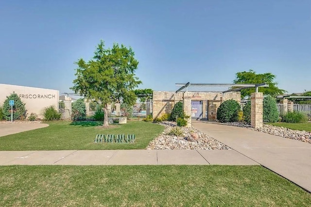 1409 Nicholas Ln, Little Elm, TX 75068 - view of front of property featuring stone siding