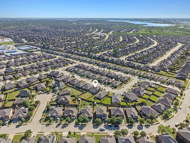 1409 Nicholas Ln, Little Elm, TX 75068 - view of property location featuring nearby suburban area and a nearby body of water