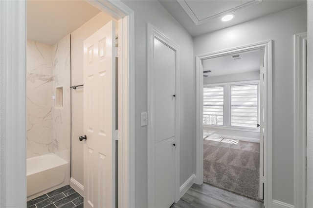 4328 Diaz Ave, Fort Worth, TX 76107 - bathroom featuring shower / tub combination