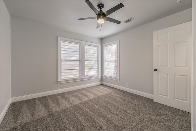 4328 Diaz Ave, Fort Worth, TX 76107 - carpeted spare room with a ceiling fan and baseboards