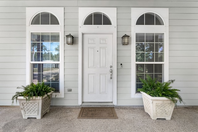 307 Sagebrush Dr, Oak Point, TX 75068 - doorway to property featuring covered porch