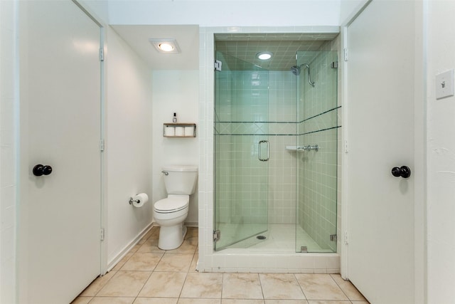 206 Crooked Creek Dr, Richardson, TX 75080 - full bath featuring a stall shower and tile patterned flooring