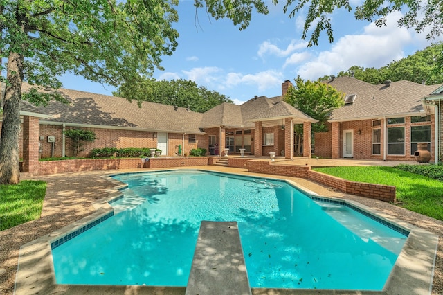 732 Richmond Ln, Keller, TX 76248 - swimming pool featuring a patio area