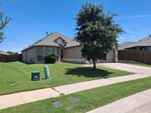 2804 Brazos Dr, Little Elm, TX 75068 - view of front of house featuring driveway and an attached garage