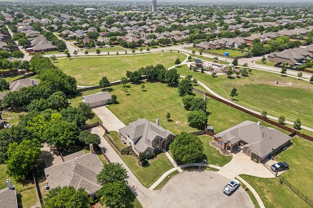 1702 Travis Ct, Allen, TX 75002 - aerial view of property's location with nearby suburban area