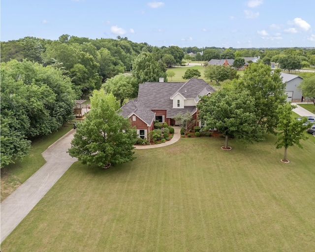 1755 County Road 362, Melissa, TX 75454 - aerial view of property and surrounding area