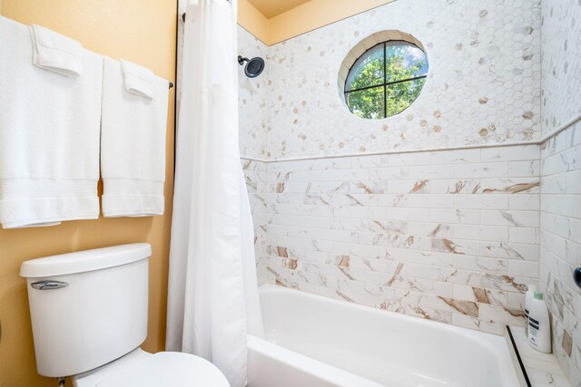 1755 County Road 362, Melissa, TX 75454 - bathroom with toilet and shower / bath combo