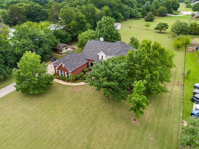 1755 County Road 362, Melissa, TX 75454 - aerial view of property and surrounding area