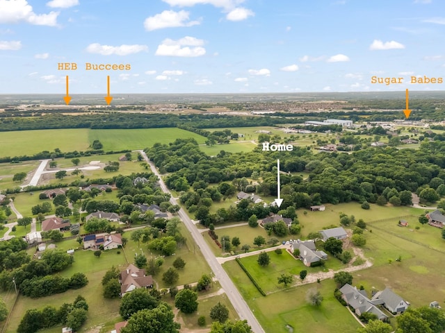 1755 County Road 362, Melissa, TX 75454 - overview of rural landscape