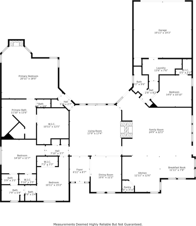 6604 Nantucket Ln, Arlington, TX 76001 - home floor plan