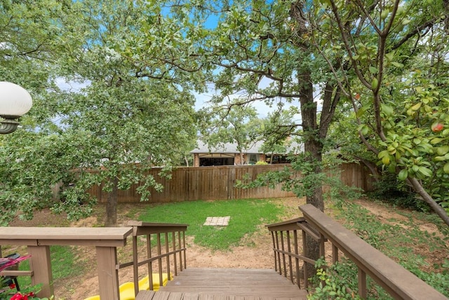 233 Shields Dr, Trophy Club, TX 76262 - view of wooden terrace