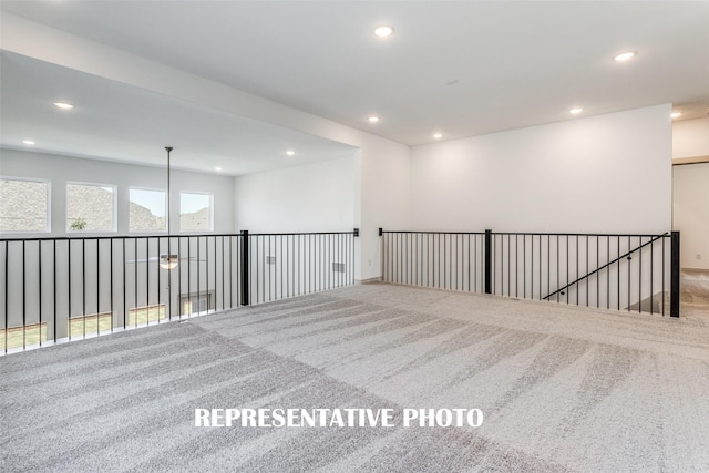 5609 Golden Sun Ln, Mckinney, TX 75070 - carpeted spare room with recessed lighting